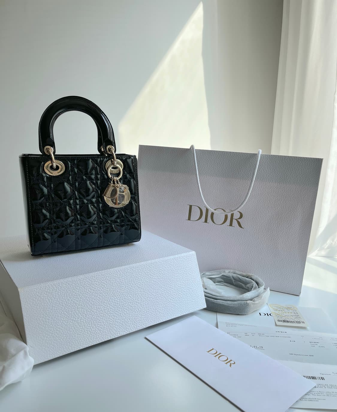 (새상품) 레이디 디올 스몰백 상품이미지1