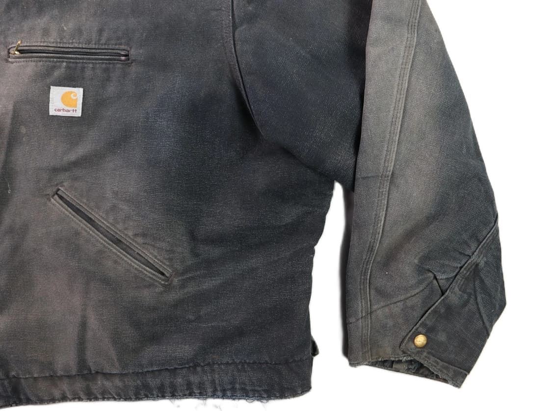 칼하트 디트로이트 캔버스 자켓 블랙 4XL 상품이미지8
