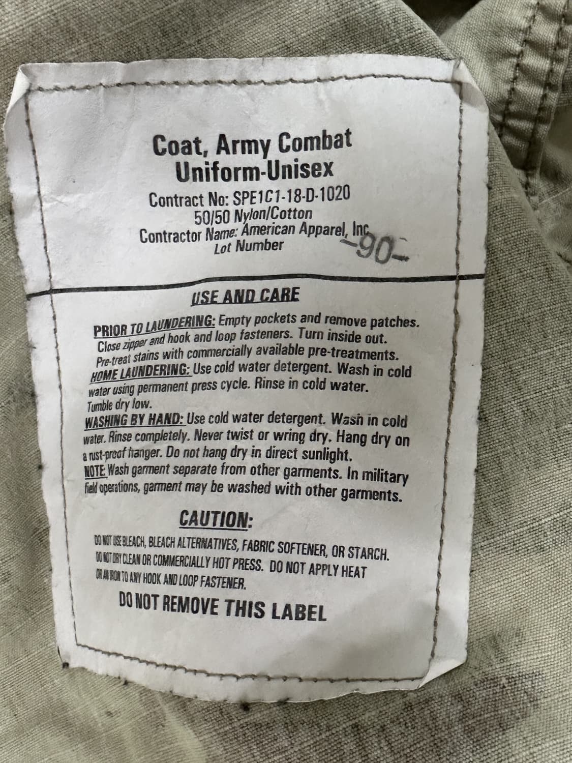 미군 OCP 전투복 멀티캠 전투복 상의 (M/R) (L) 상품이미지8