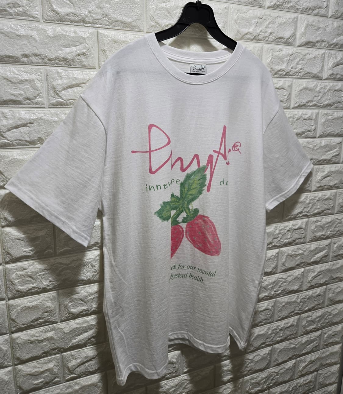 피지컬 디파트먼트 스트로베리 반팔티 M 상품이미지2