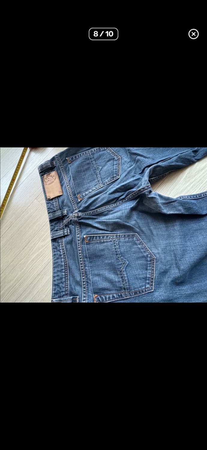 디젤 w32 L32 세미와이드 청팬츠 판매합니다  상품이미지8