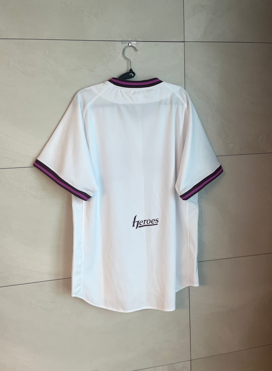 [XL/105] 25년 키움 히어로즈 노마킹 야구 홈 유니폼  상품이미지2