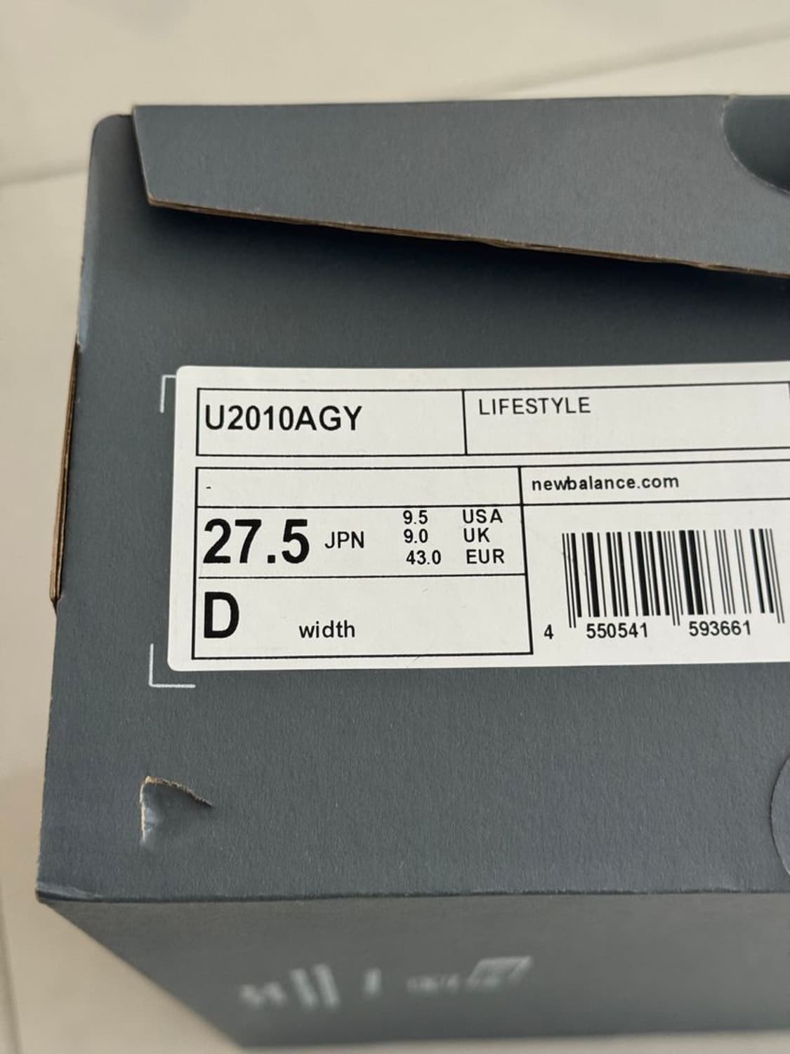 SNEAKER U2010AGY 스니커즈 상품이미지5