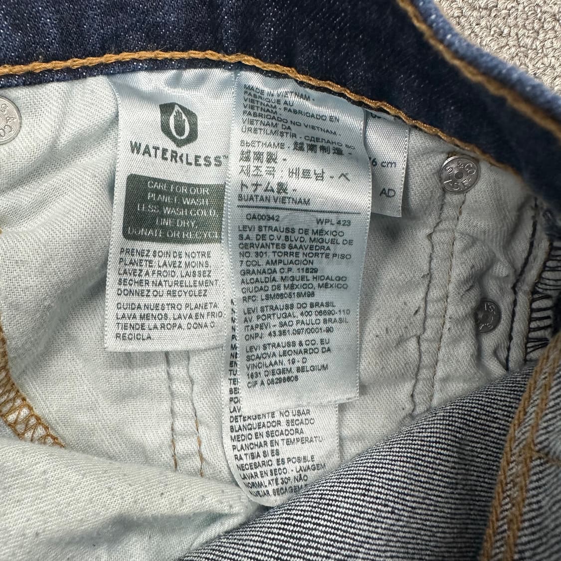 리바이스 505 데님팬츠 상품이미지4