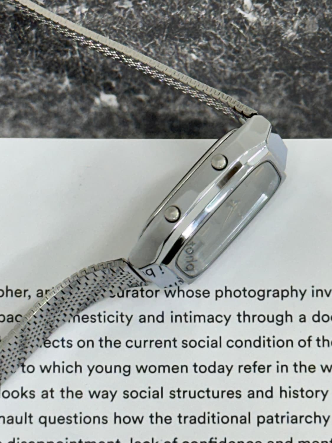 세이코 알바 seiko ALBA 아나디지 시계 상품이미지8