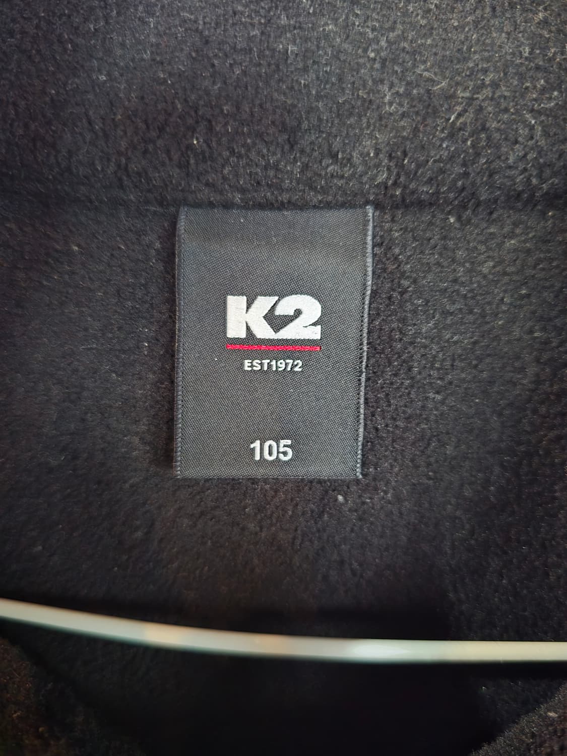 K2 검정색 플리스 자켓 상품이미지3