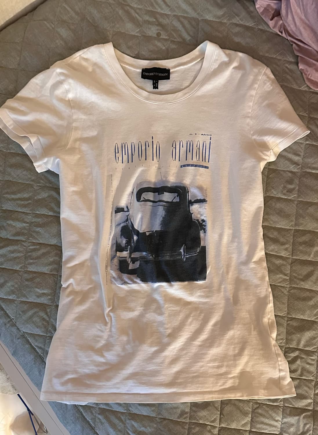Emporio Armani printing T-shirt 상품이미지2