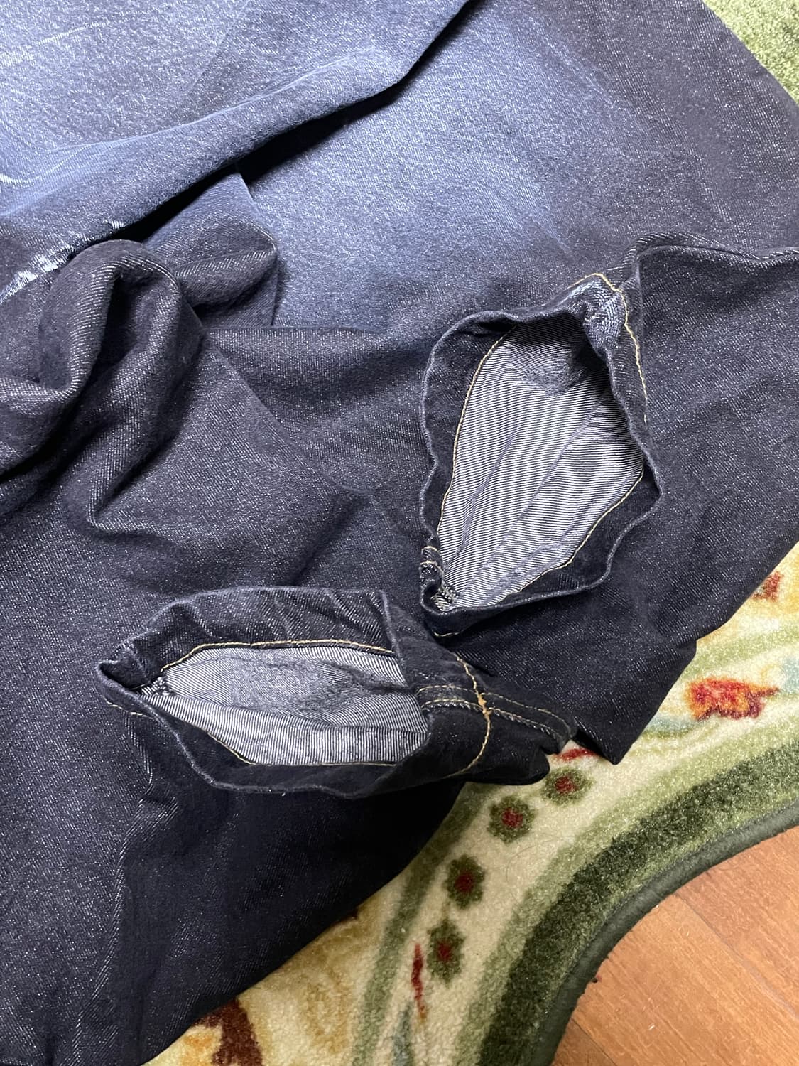 뉴치프시크 디피 dp 캣워싱 배기진 상품이미지3