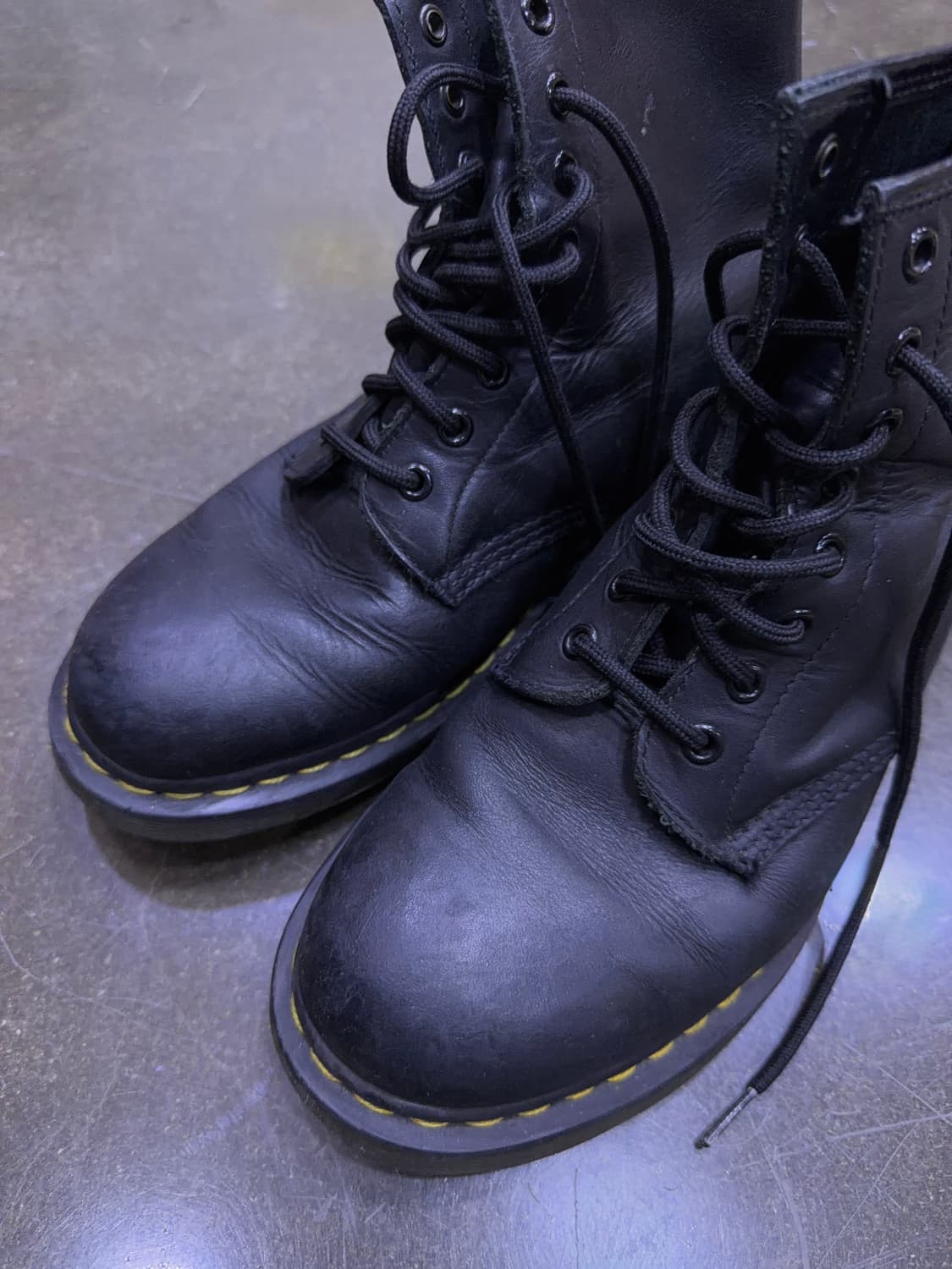 닥터마틴 1460 8홀 워커 부츠 블랙 260 상품이미지3