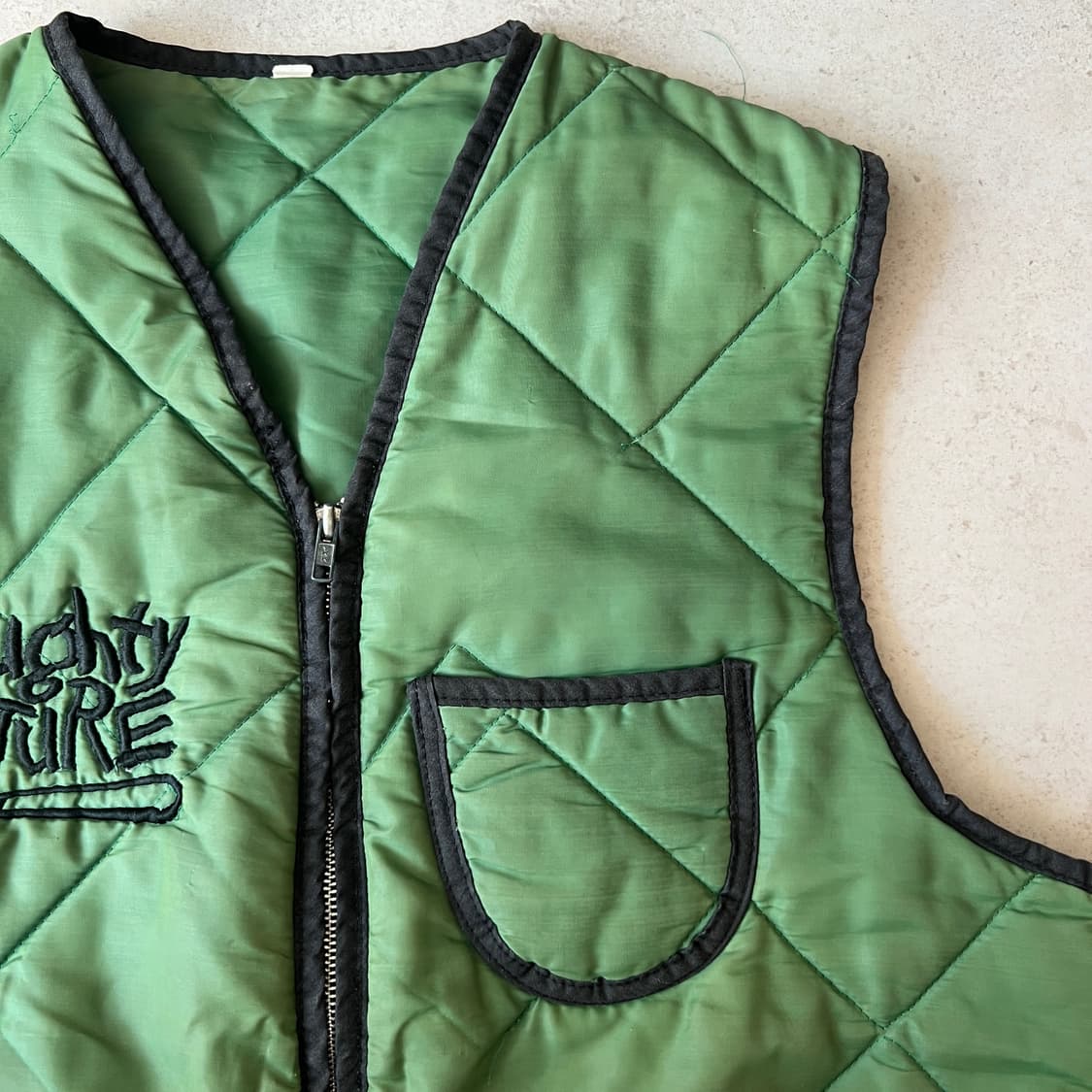 빈티지 90s Naughty by Nature 퀼팅 베스트 상품이미지4