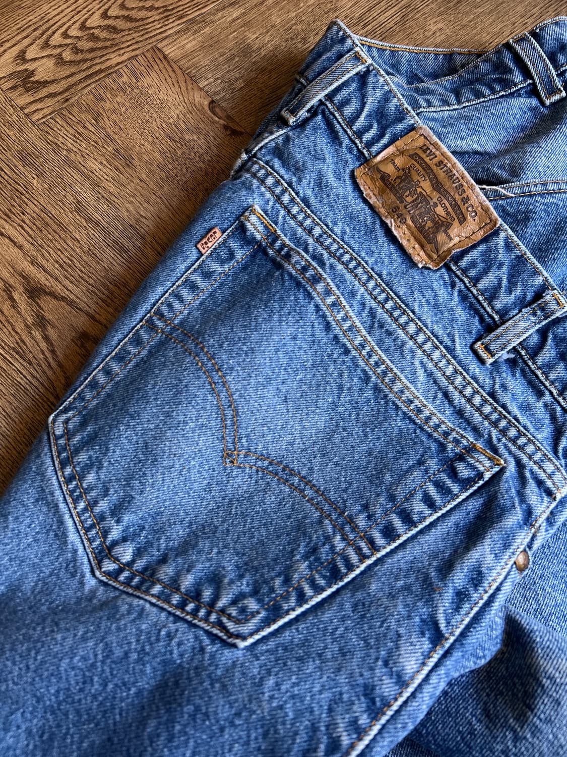 [40]90's 리바이스 시그니처 USA 540 배기 릴렉스핏 데님 팬츠 상품이미지5