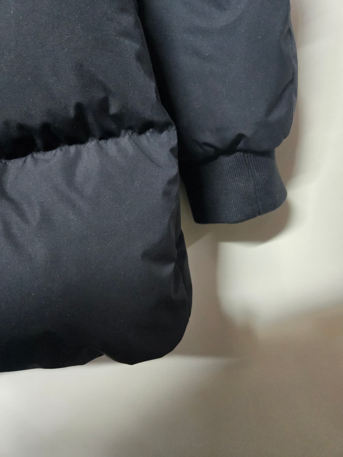 MLB 뉴욕 양키스 덕다운패딩 M (95) 블랙 모자X 상품이미지4