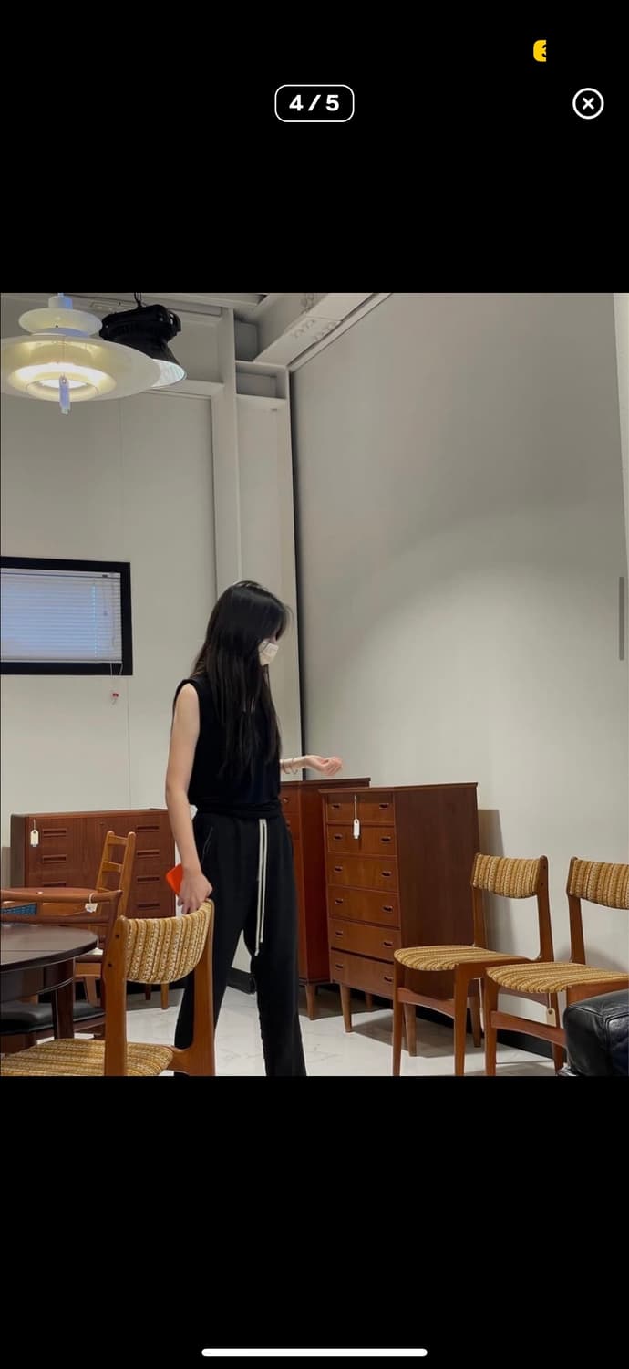 릭오웬스 38 트랙 팬츠 팝니다 상품이미지4