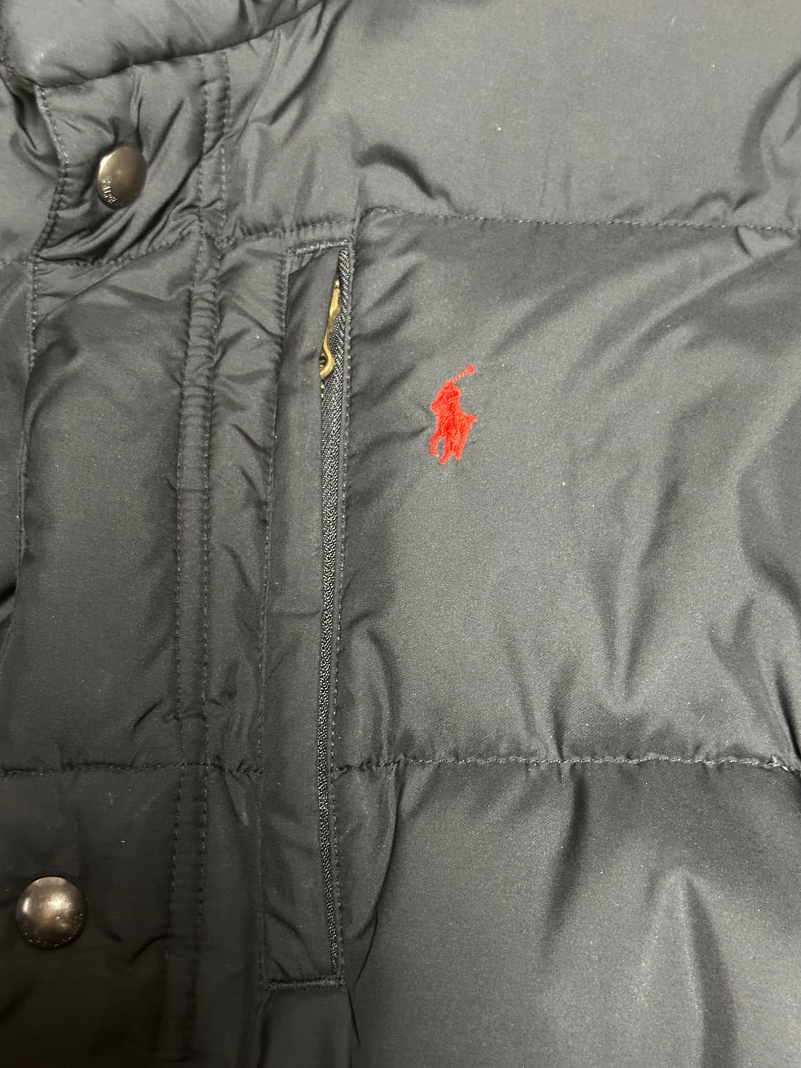 폴로 레드 패딩 상품이미지4