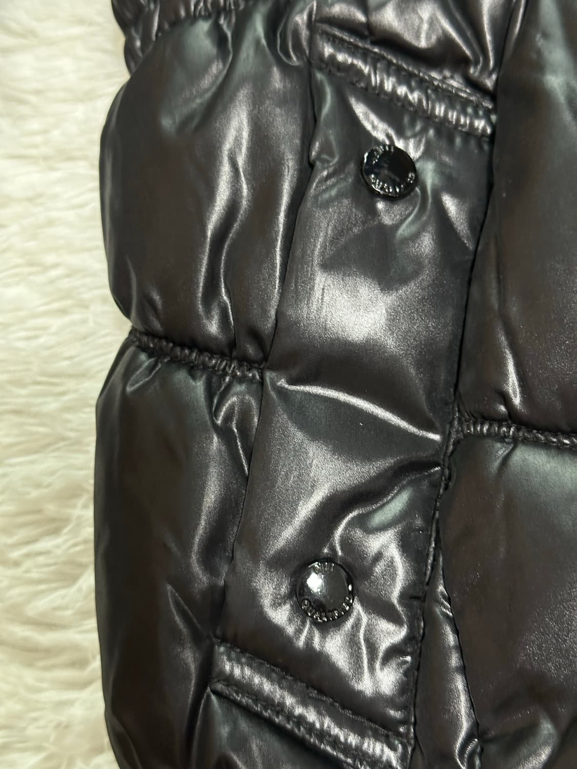 NII Qualified 블랙 후드 패딩 S(90) 상품이미지6