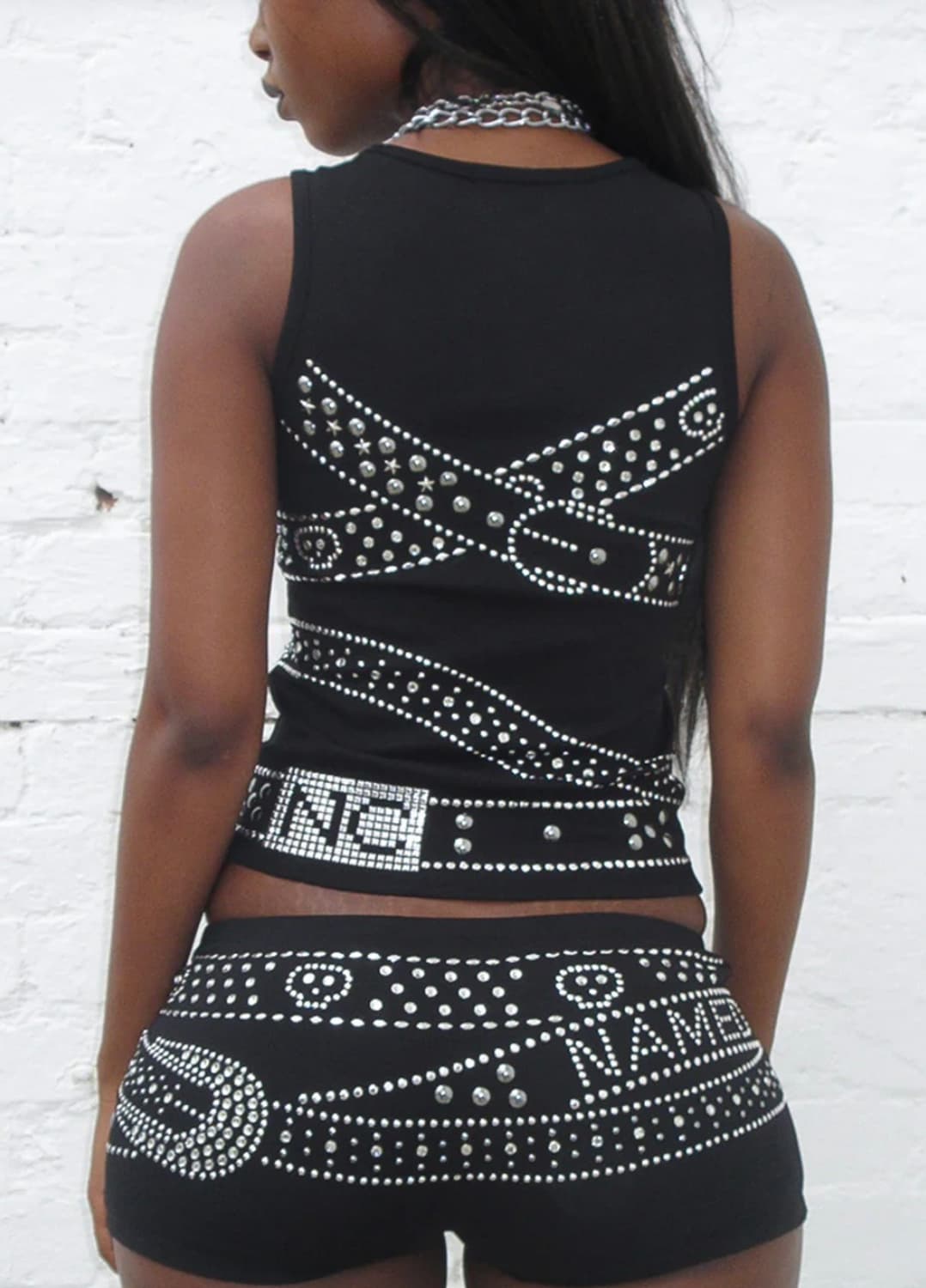 네임드콜렉티브 벨트디자인 슬리브리스 상품이미지3