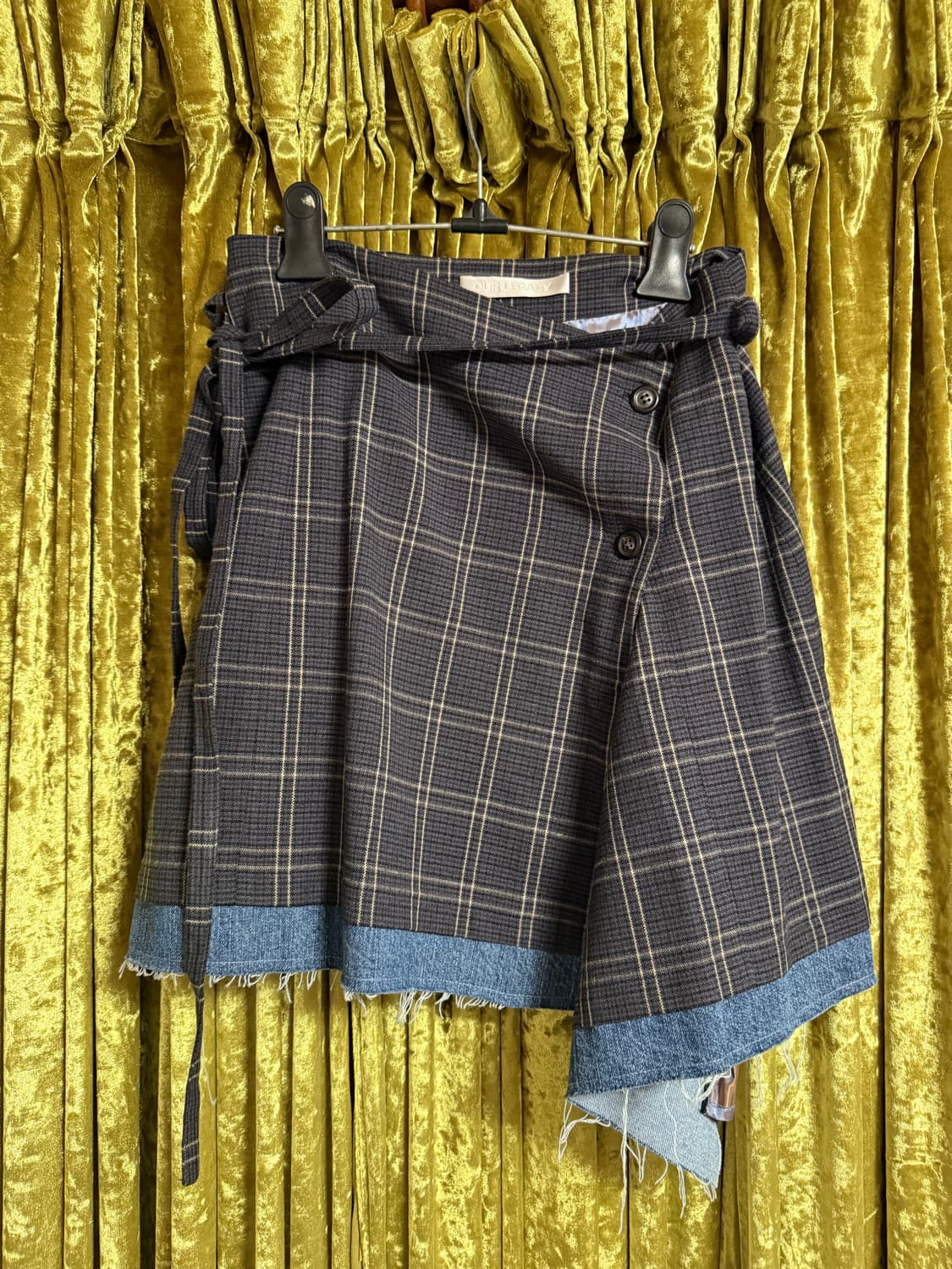 아워레가시 랩스커트 • 체크스커트 상품이미지4