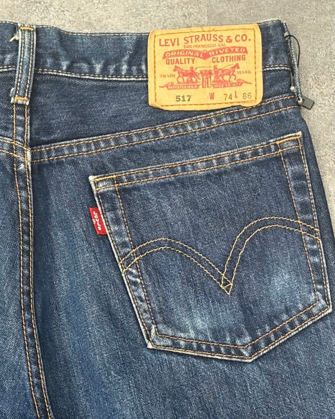 00s Levis 리바이스 517 데님팬츠 상품이미지5