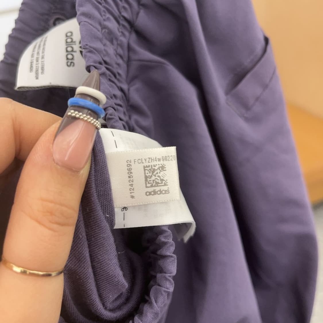 아디다스 올드스쿨 Y2K 파스텔 딥퍼플 트랙팬츠 M C07877 상품이미지8