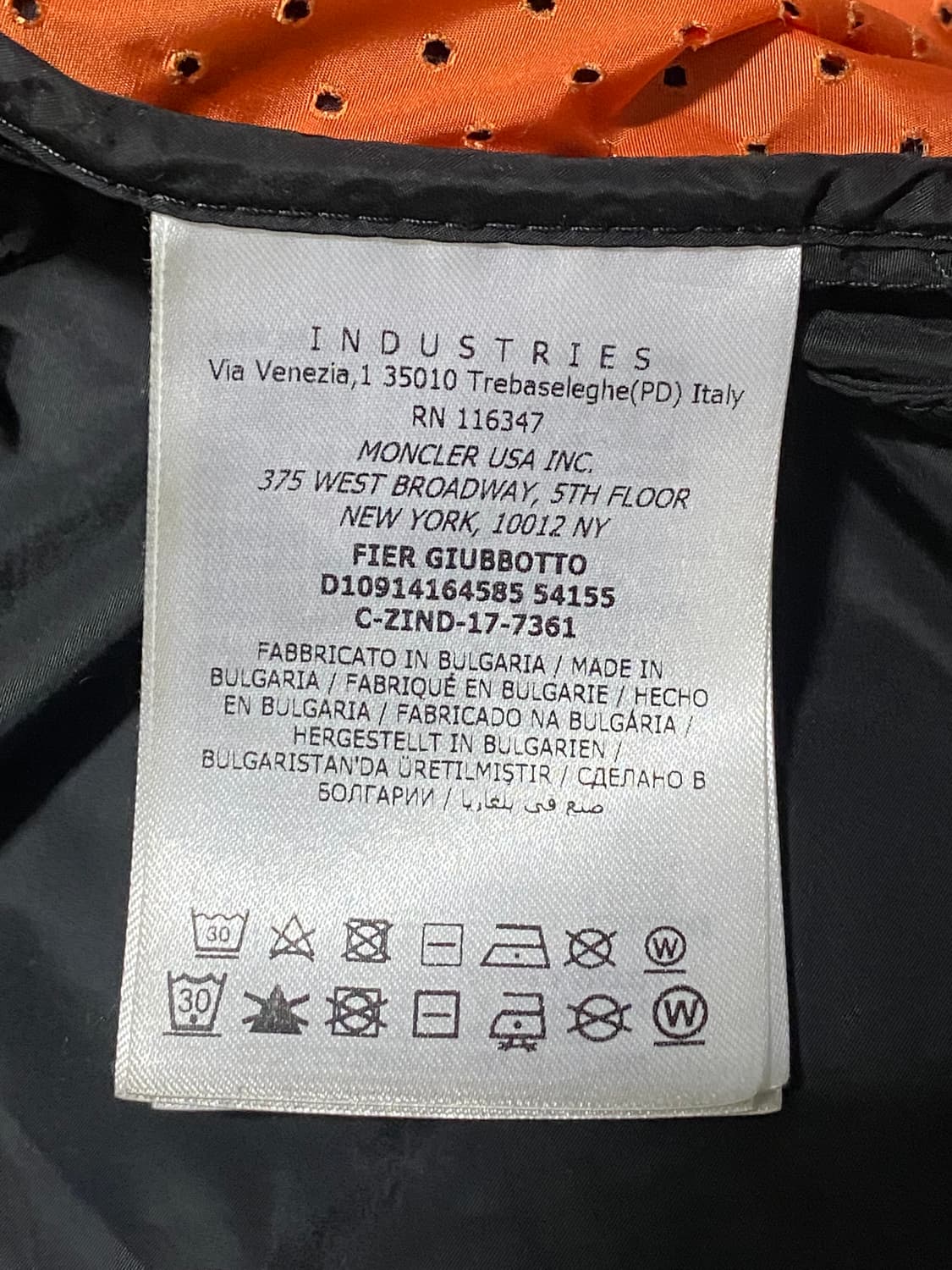 몽클레어 피에르 그림퍼스 5(110) 블랙 상품이미지2