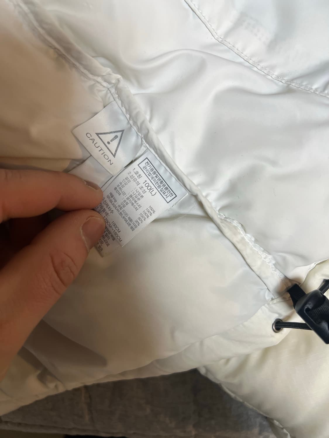 노스페이스 에코눕시1996 라지(100) 화이트색상 상품이미지7