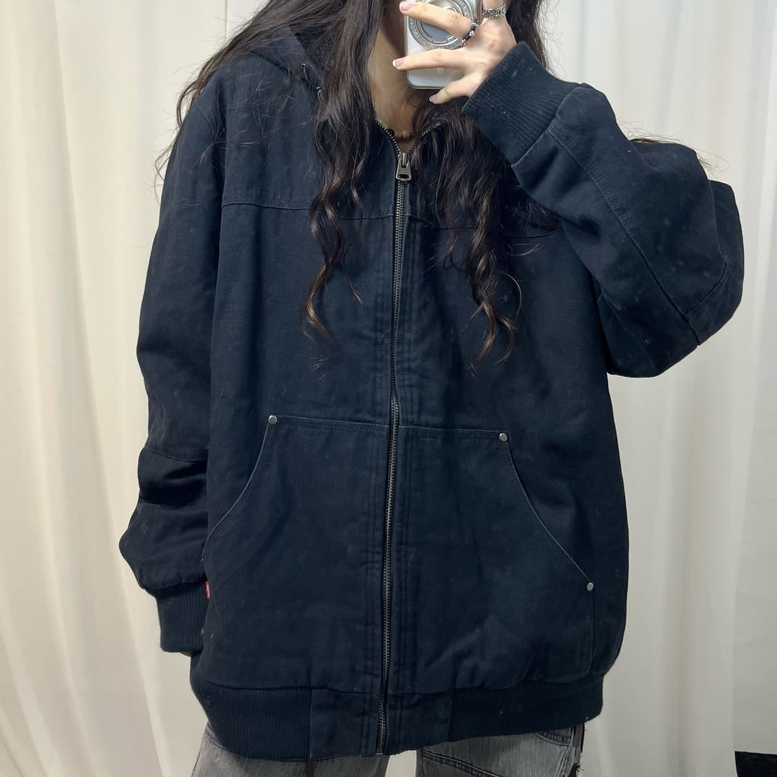 Levi’s Black Work Hoodie Jacket  상품이미지2
