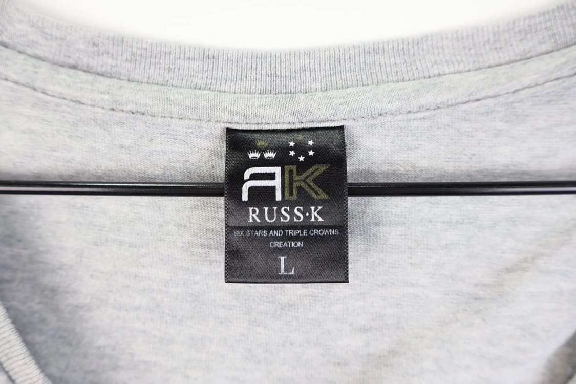 RUSS.K 프린팅 그레이 롱슬리브 상품이미지8