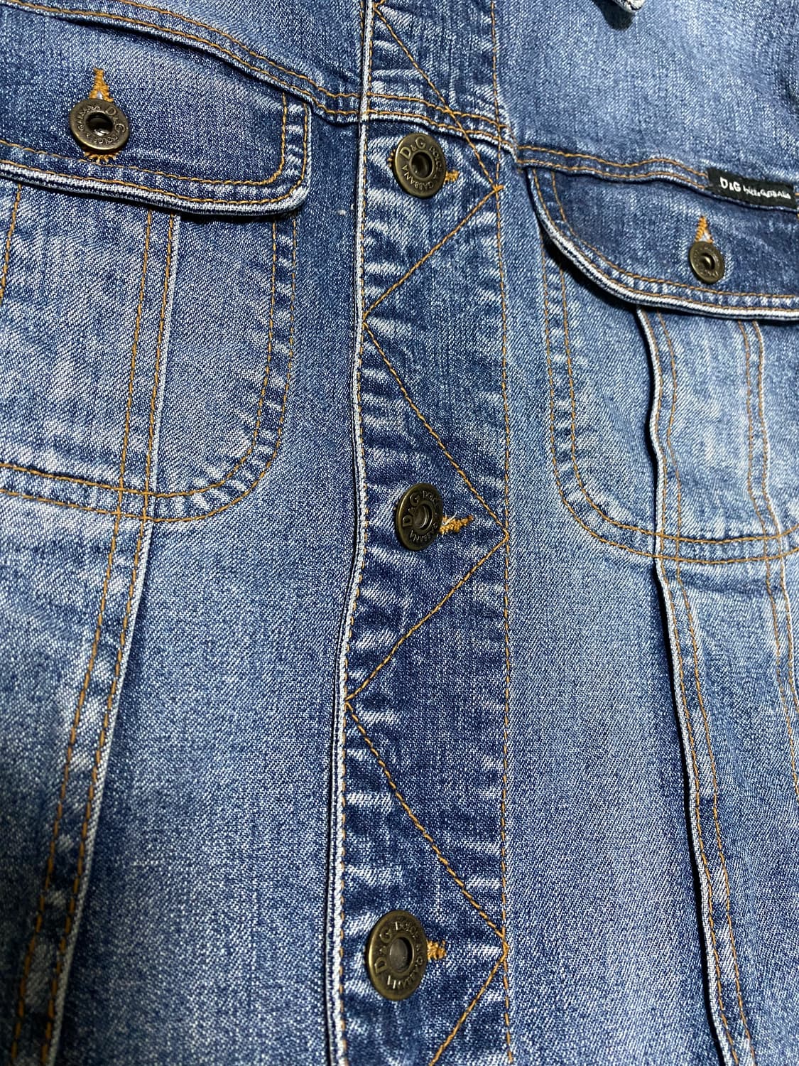 돌체앤가바나 데님 트러커 자켓 상품이미지4