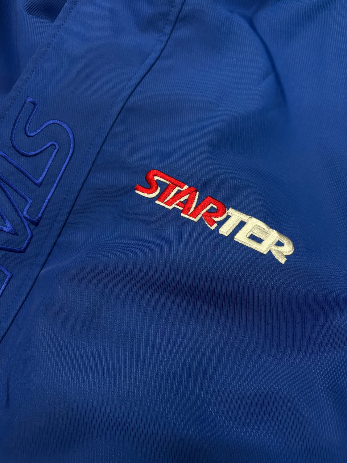 스타터(Starter) 성조기 바람막이 블랙 라벨 상품이미지3