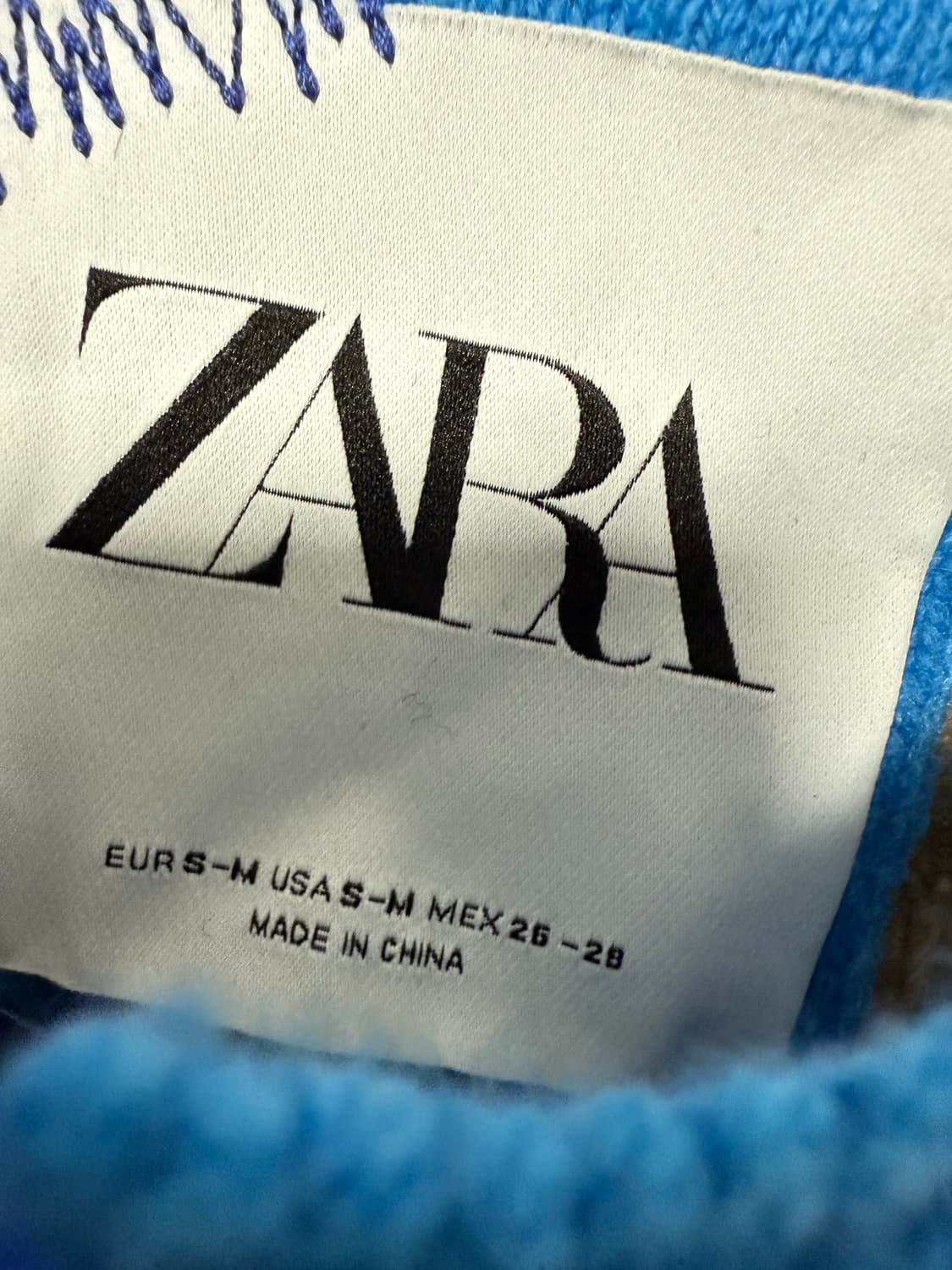 자라 아더에러 패치워크 니트 상품이미지2