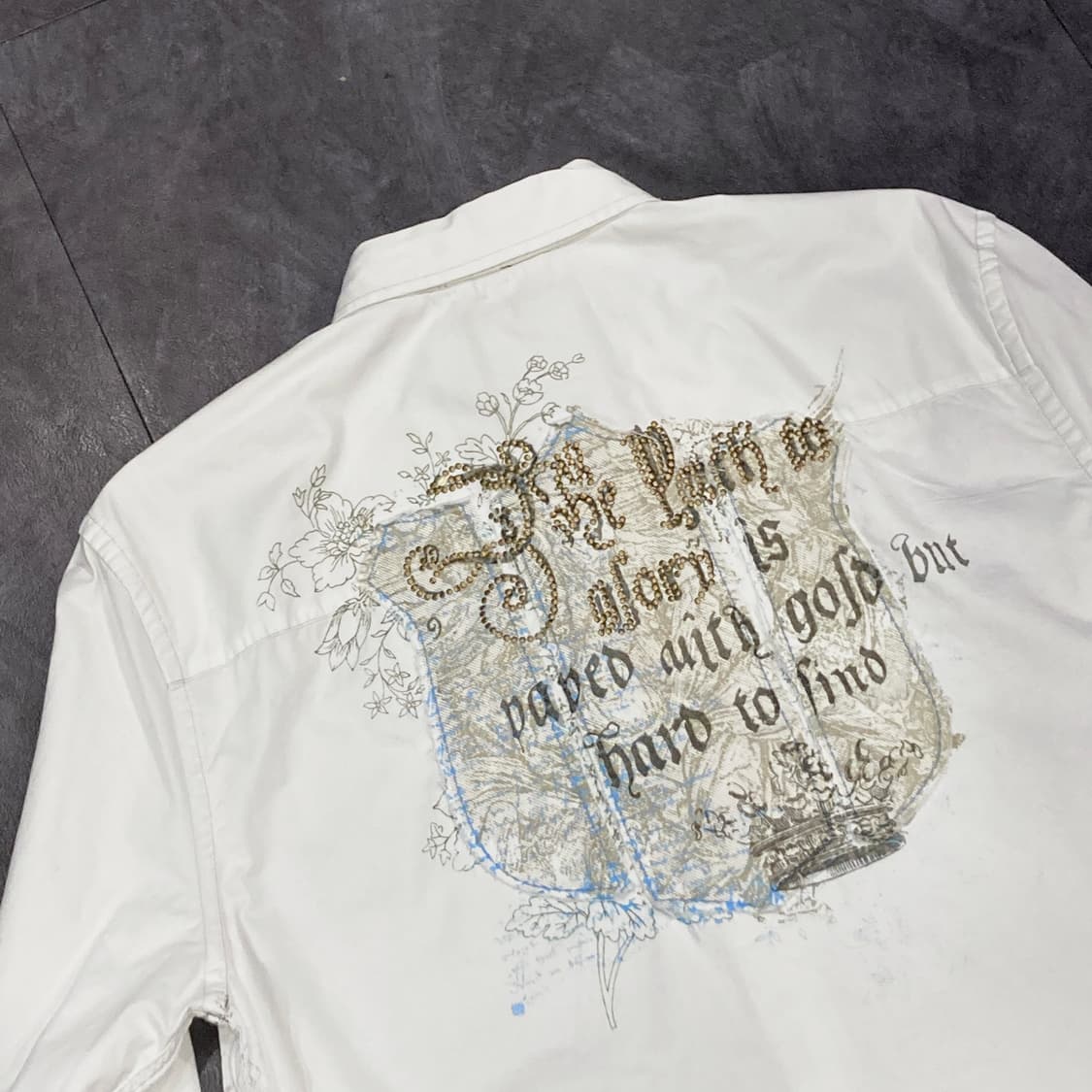 [IM] vtg 플로럴 프린팅 웨스턴 셔츠 상품이미지9