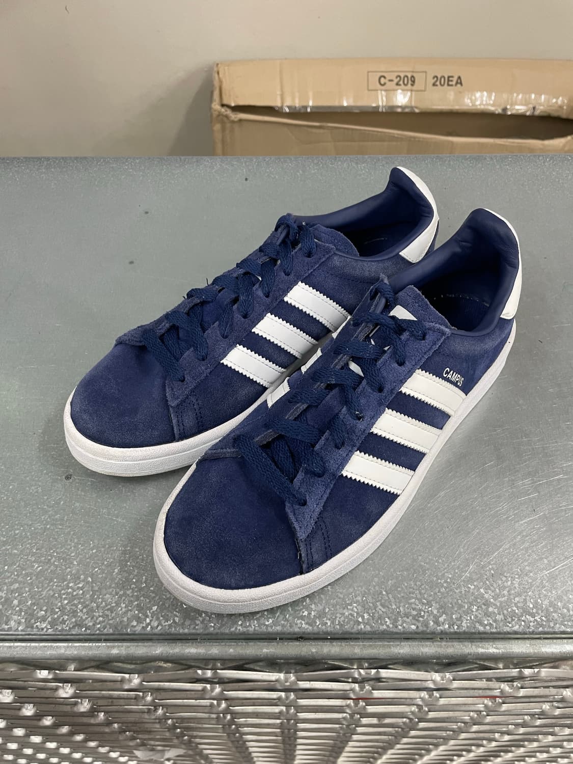 아디다스 캠퍼스 다크 블루 250 상품이미지2