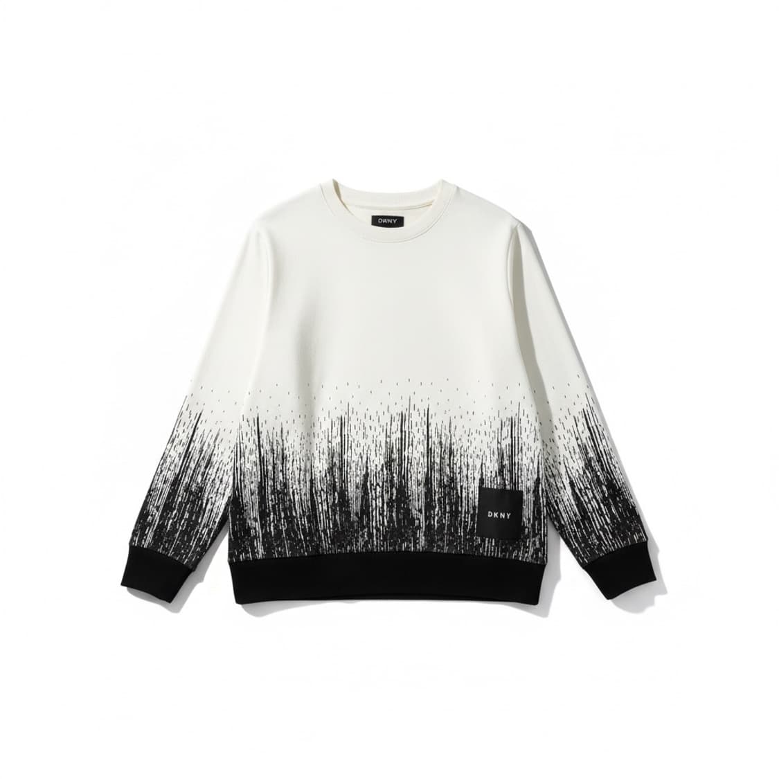 DKNY 페인트 드립 그래픽 맨투맨 상품이미지1