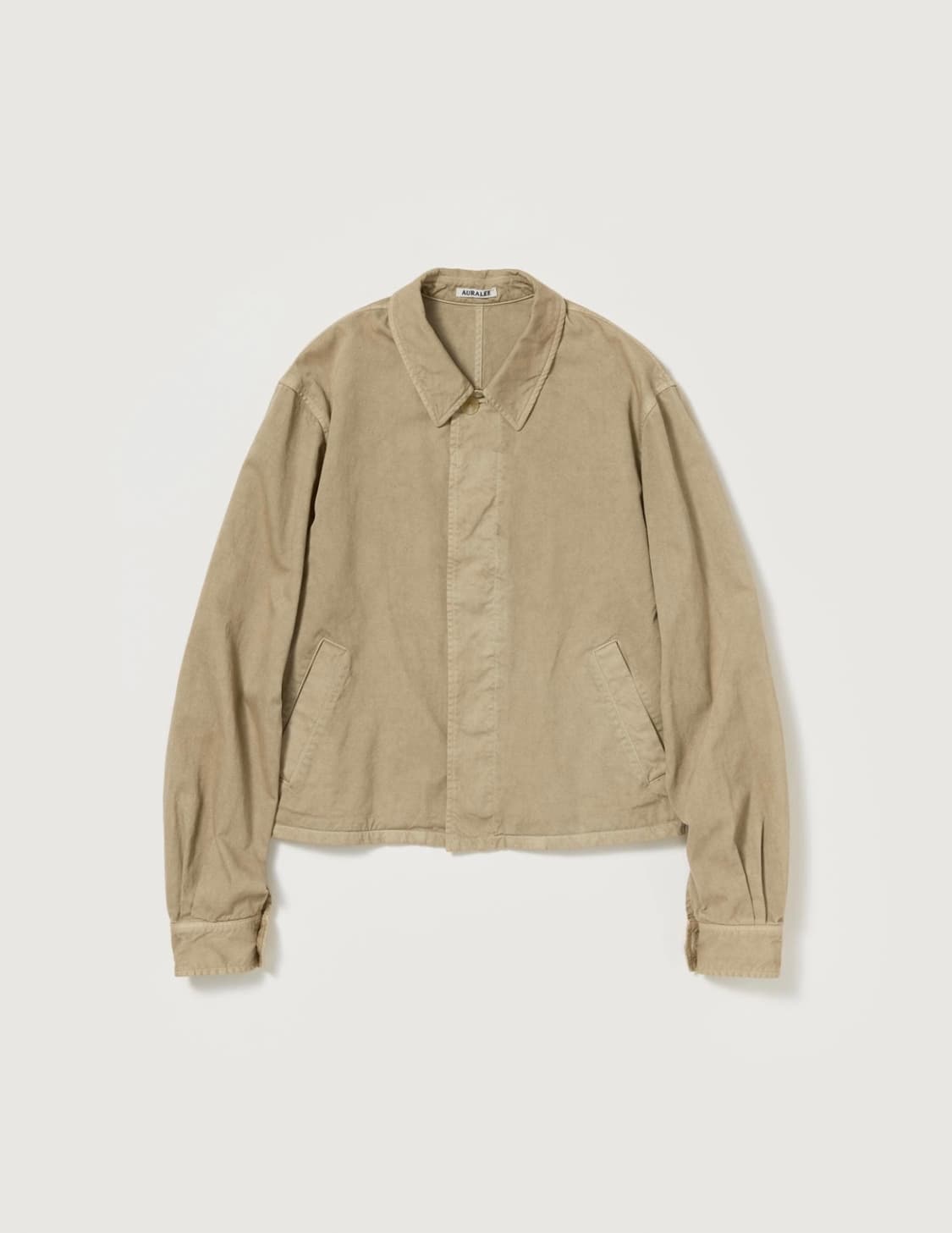 26ss 오라리 가먼트다잉 치노 블루종  상품이미지1