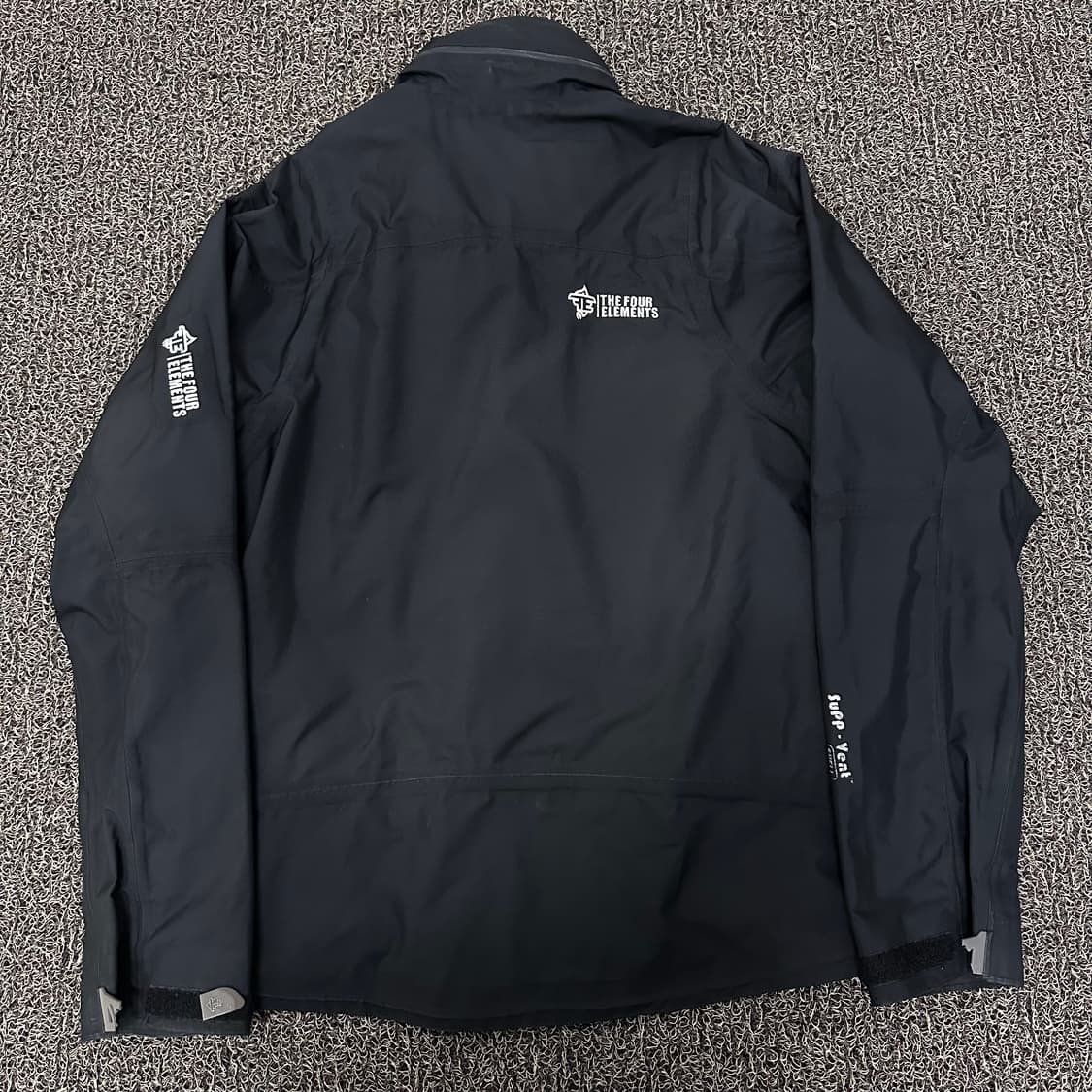 포엘리먼츠 바람막이 자켓 블랙 M 상품이미지3