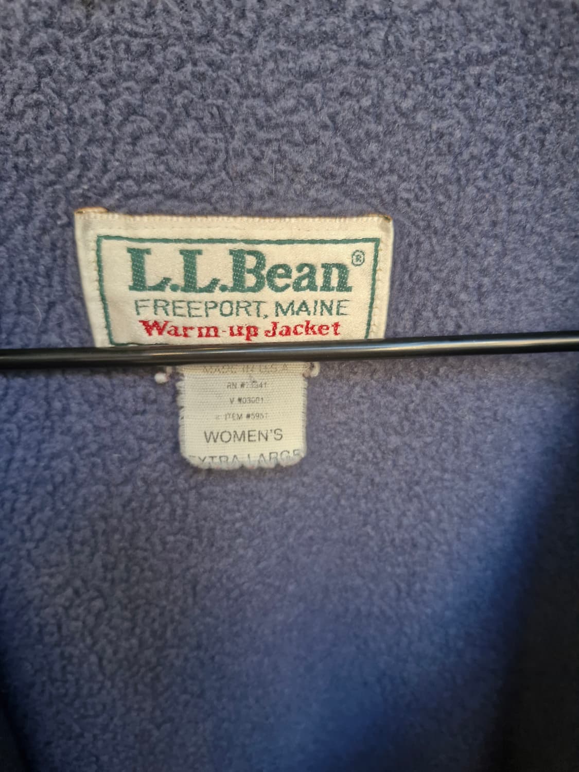 Z-113 90s 엘엘비 나일로 웜업 자켓 상품이미지7