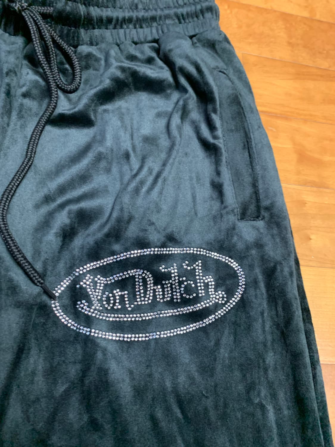 본더치 크롭 벨벳 스웻 셋업 상품이미지5