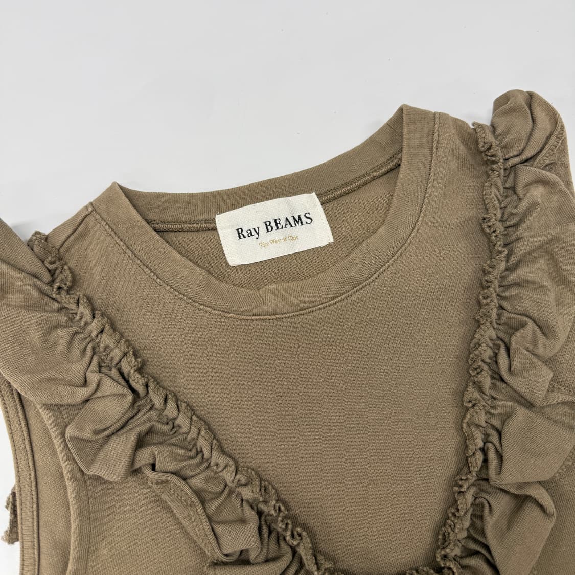 Ray Beams frill sleeveless 상품이미지5