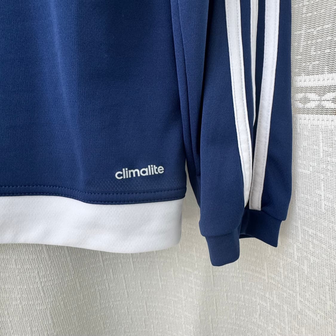 아디다스 네이비 삼선 기능성 티셔츠 90 상품이미지5