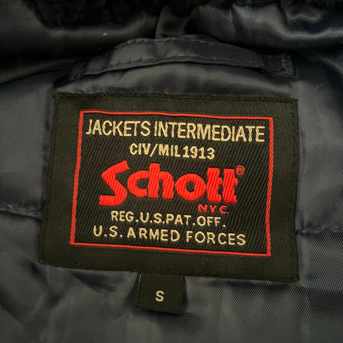 Schott NYC N-3B military parka 상품이미지9