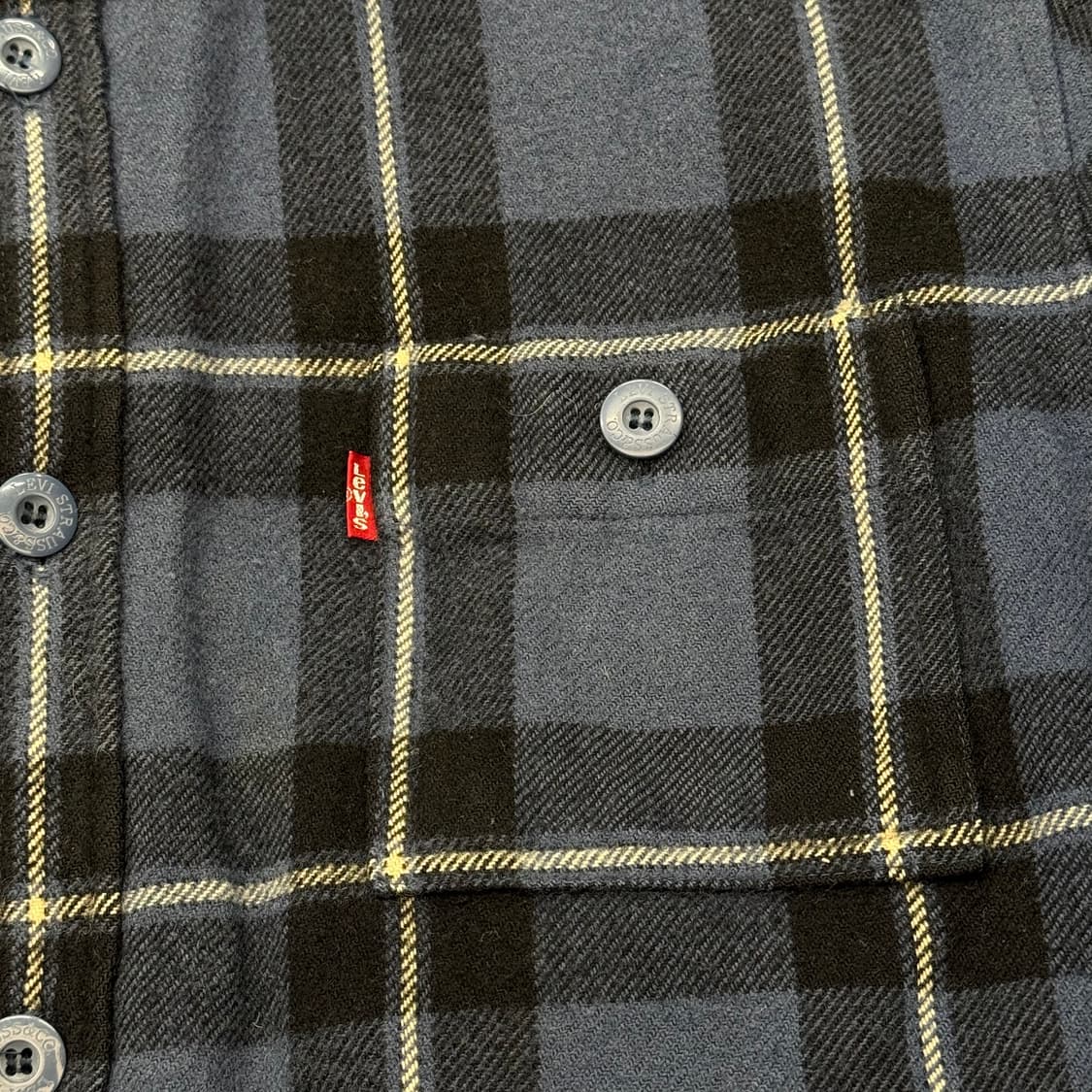 리바이스 헤비 체크 셔츠 r2371 상품이미지5