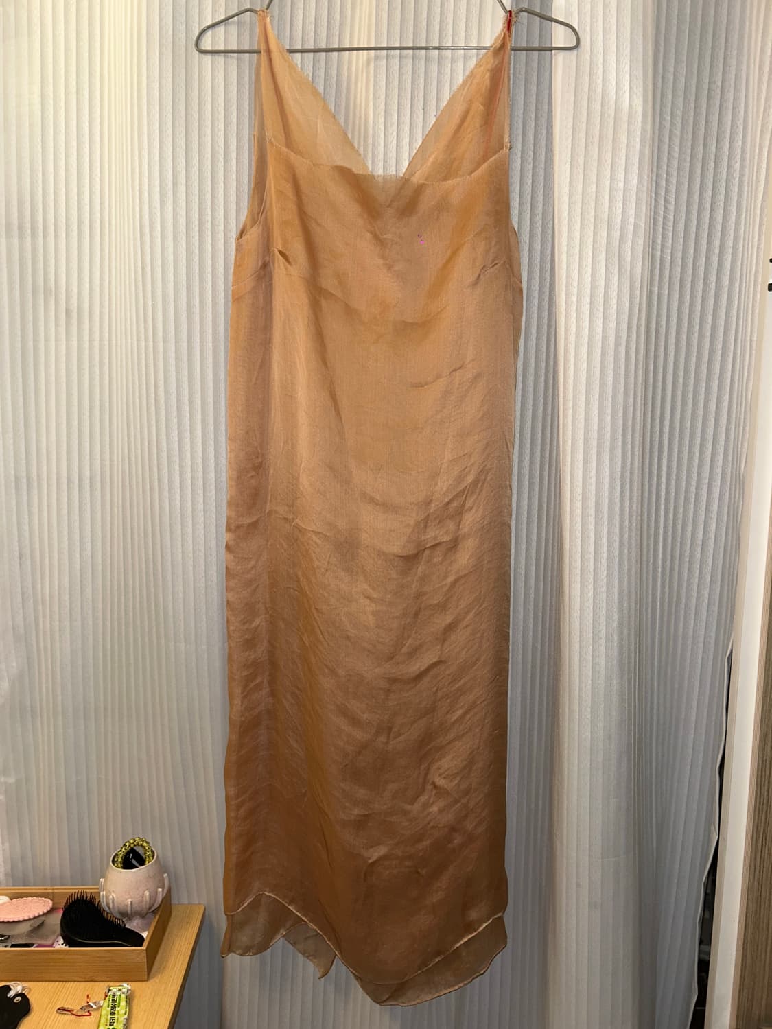 Masion margiela nude layered dress  상품이미지4