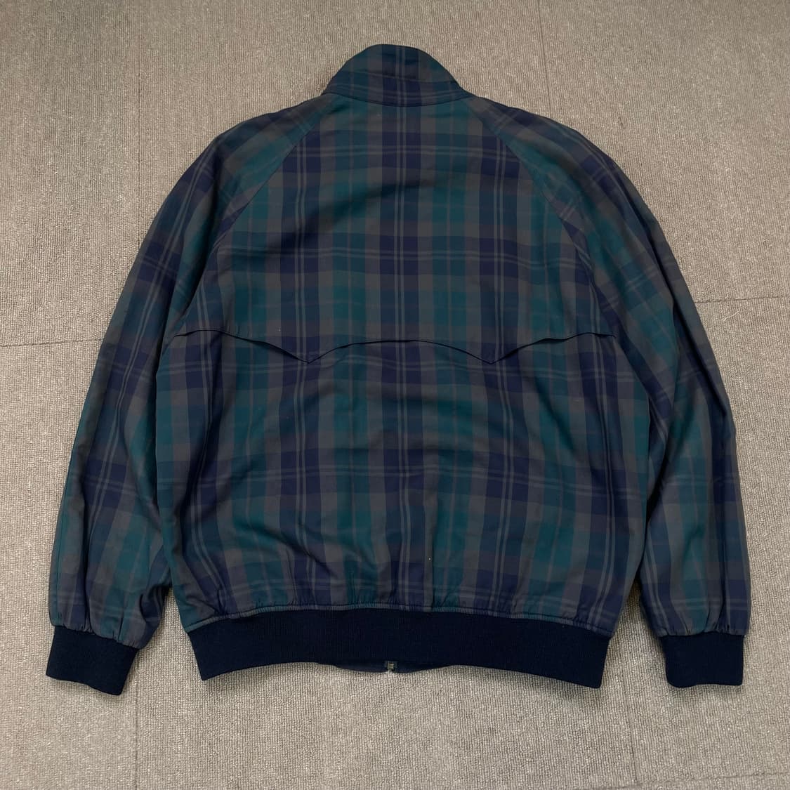 90s Munsingwear 먼싱웨어 체크 헤링턴 스윙탑 자켓  상품이미지5