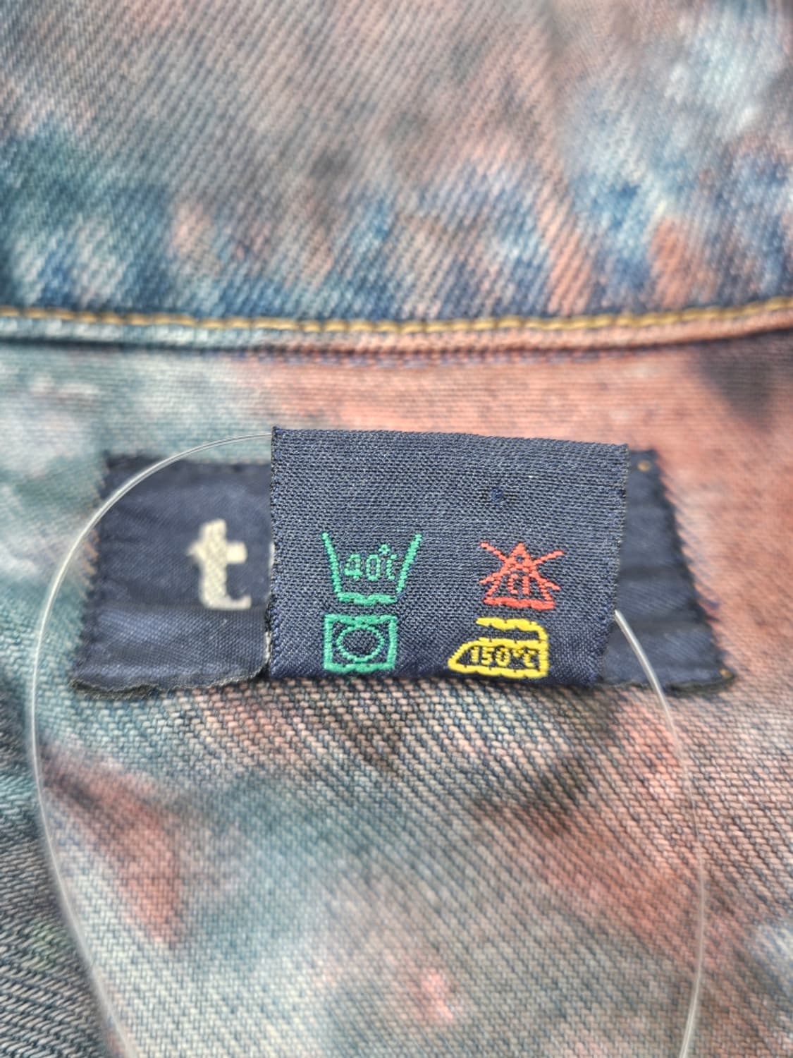 TRULY 데님 트러커 자켓 다잉커스텀 ( M ) / 11880 상품이미지9