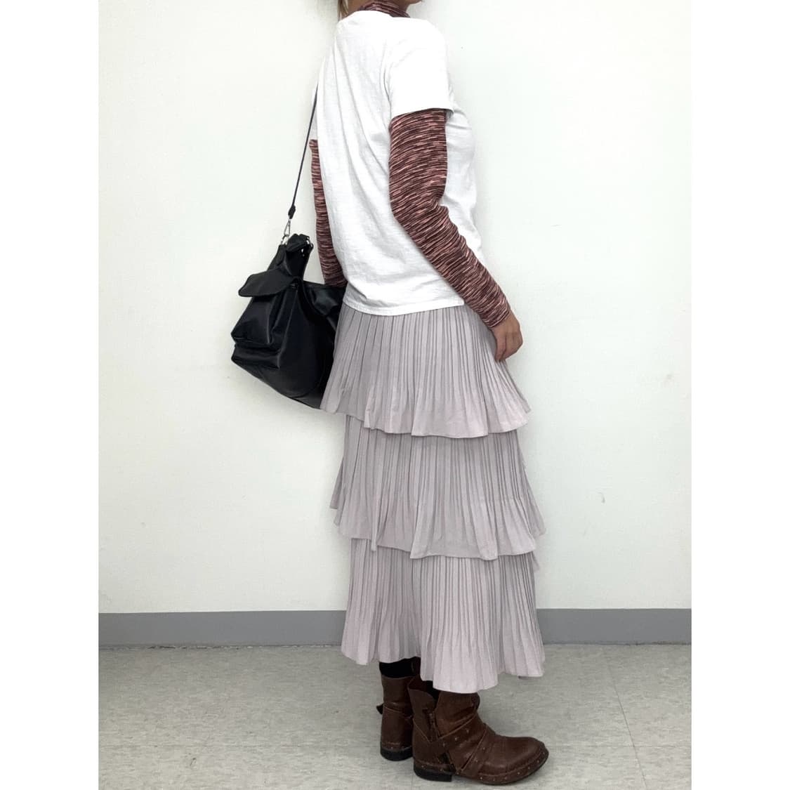 빈티지 라벤더 캉캉 스커트 상품이미지3