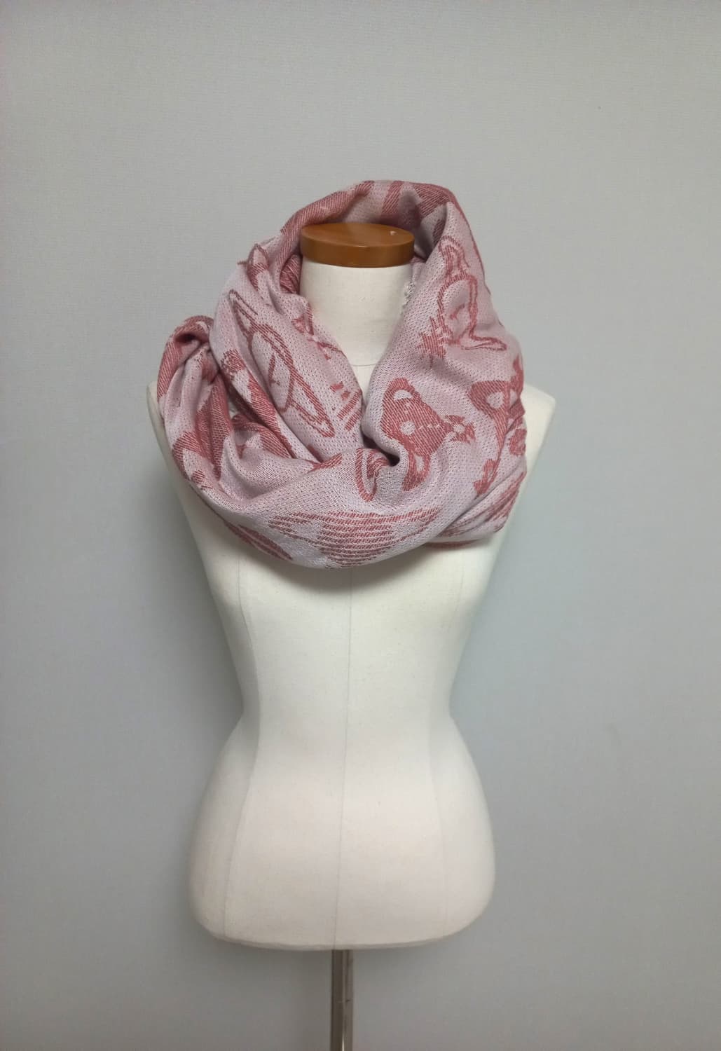 비비안웨스트우드 Orb 패턴 스톨 스카프 숄 머플러 상품이미지4