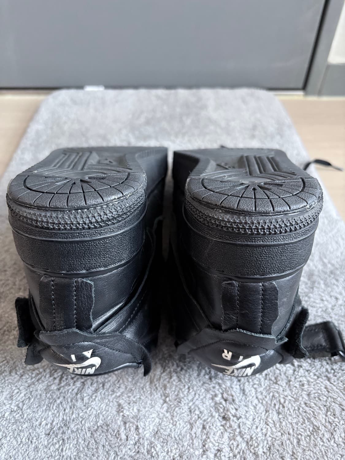 (270) 꼼데가르송 x 나이키 에어포스 블랙 상품이미지6