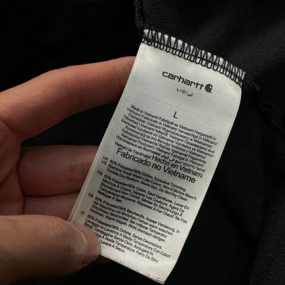 100 칼하트 루즈핏 카라티  상품이미지4