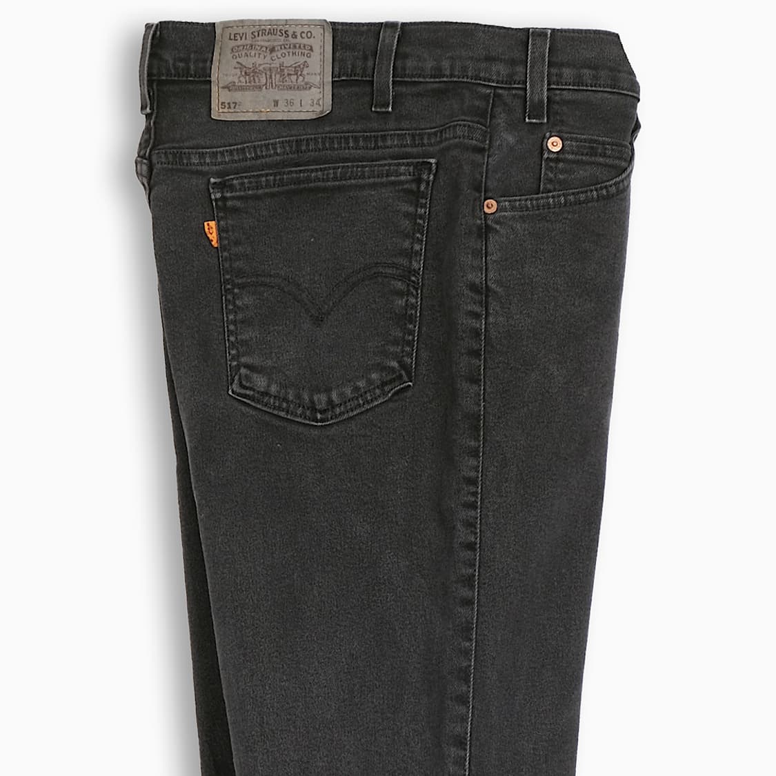 리바이스 517 오렌지탭 흑청 90s USA 34인치 OR51736218 상품이미지5