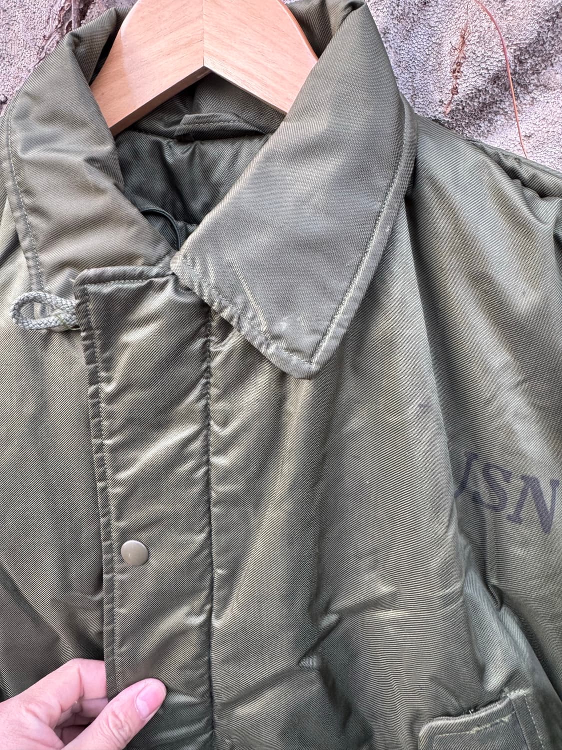 60s 미해군 usn 오리지널 익스트림 콜드 웨더 a-1 덱 자켓 상품이미지9